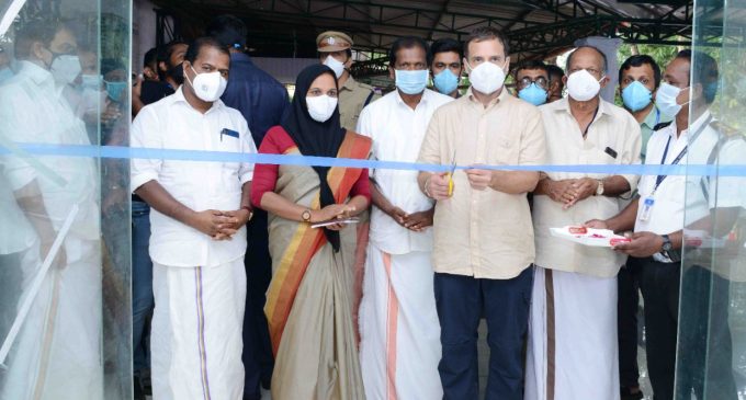 കോവിഡ് പ്രതിരോധം – ആരോഗ്യ പ്രവർത്തകർക്ക് രാഹുൽ ഗാന്ധിയുടെ അഭിനന്ദനം