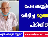 പേരക്കുട്ടിയെ മർദ്ദിച്ച മുത്തച്ഛൻ പിടിയിൽ