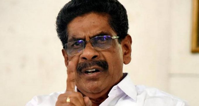 നാമനിര്ദേശപത്രിക തള്ളിയത് സിപിഎം-ബിജെപി ധാരണയ്ക്ക് തെളിവ്: മുല്ലപ്പള്ളി രാമചന്ദ്രൻ