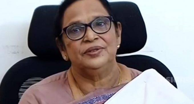 കെപിസിസി വൈസ് പ്രസിഡന്റ് കെ സി റോസക്കുട്ടി കോൺഗ്രസിൽ നിന്ന് രാജിവെച്ചു