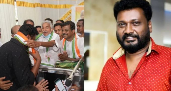 ടെലിവിഷൻതാരം ഉല്ലാസ് പന്തളം കോൺഗ്രസിൽ തിരിച്ചെത്തി; പത്ത് വർഷം മുമ്പ് പുറത്താക്കിയത് പന്തളം പ്രതാപനെതിരെ മത്സരിച്ചതിന്