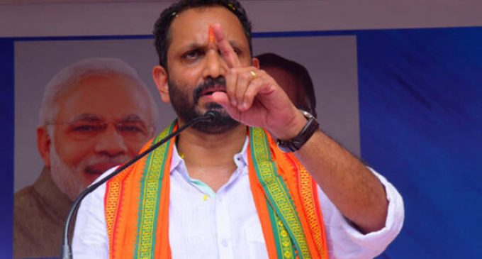 വി വി രാജേഷ് കള്ളക്കണക്ക് നിരത്തുന്നുവെന്ന് സുരേഷ്; നടപടിയെടുക്കുമെന്ന് സുരേന്ദ്രന്റെ മുന്നറിയിപ്പ്