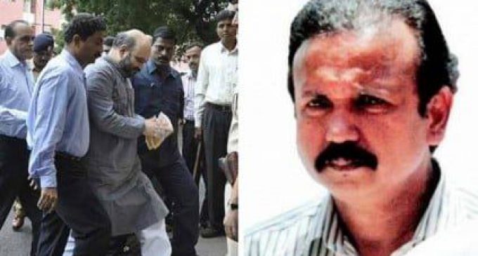 അമിത് ഷായെ അറസ്റ്റ് ചെയ്ത കന്ദസ്വാമിയെ ഡിജിപിയാക്കി തമിഴ്നാട് മുഖ്യമന്ത്രി