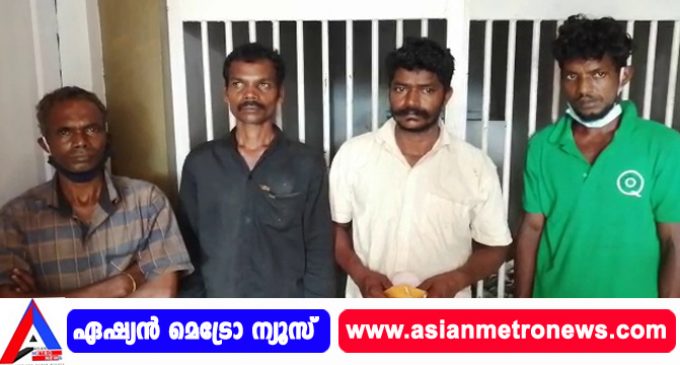 വ്യാജ വാറ്റു സംഘം കൊട്ടാരക്കര പോലീസിന്റെ പിടിയിൽ
