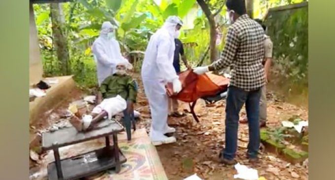 പുഴുവരിച്ചനിലയില് കണ്ടെത്തിയ വയോധികനെ ആശുപത്രിയിലാക്കി