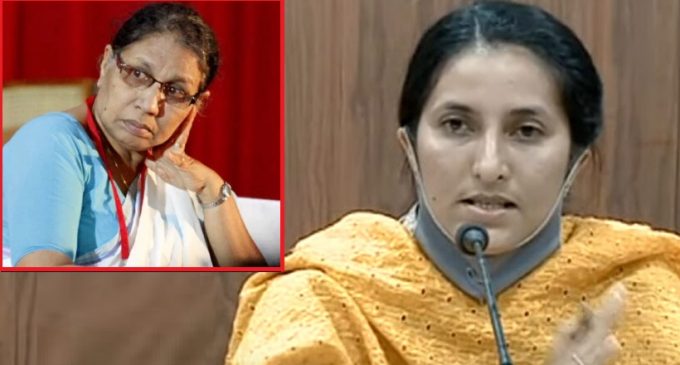 വനിതാകമ്മീഷൻ ചെയർ പേഴ്സൺ ജോസഫൈനെതീരെ രൂക്ഷ ആരോപണവുമായി മയൂഖ ജോണി