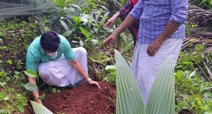 പരിസ്ഥിതിദിനത്തിൽ മന്ത്രി മാതൃകയായി