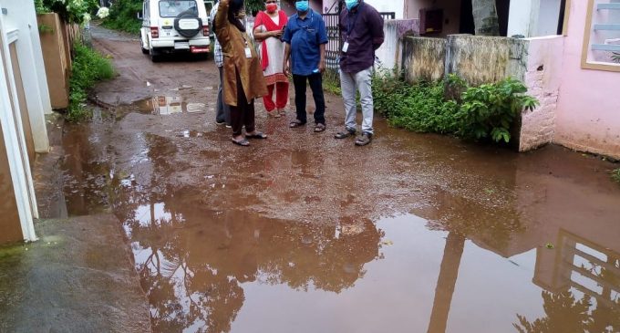 വെള്ളക്കെട്ട് പ്രശ്നം-പരിഹാരമാകുമെന്ന് പ്രതീക്ഷയിൽ നാട്ടുകാർ