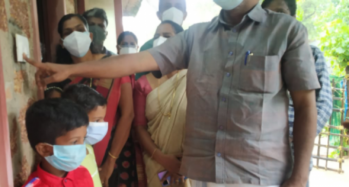 വൈദ്യുതിയില്ലെന്ന് പരാതിപ്പെട്ട വിദ്യാർത്ഥിയുടെ വീട്ടില് നാലാം ദിവസം വൈദ്യുതി ലഭിച്ചു