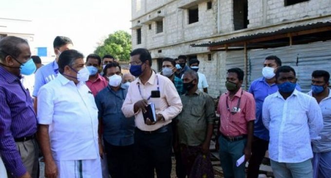 ക്യു. എസ്. എസ്. കോളനി ഫ്ളാറ്റ് നിര്മാണം യുദ്ധകാലാടിസ്ഥാനത്തില് പൂര്ത്തിയാക്കും- മന്ത്രി സജി ചെറിയാന്