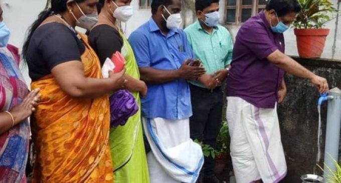 കുടിവെള്ള പദ്ധതികൾ നാടിനു സമർപ്പിച്ചു