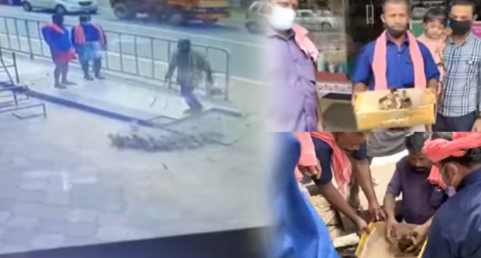 ജീവന്റെ വിലറിയുന്നവരാണ് മണ്ണാർക്കാട് കോടതിപ്പടിയിലെ ചുമട്ടുതൊഴിലാളികളും വ്യാപാരിയും