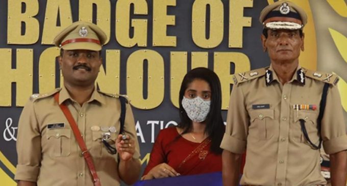 സംസ്ഥാന പോലീസ് മേധാവിയുടെ BADGE OF HONOUR -2020 പുരസ്കാര നേട്ടവുമായി കൊല്ലം റൂറൽ പോലീസ്.