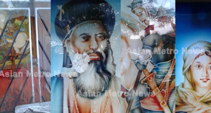 വെട്ടിക്കവല പെരുങ്കുഴി ഓർത്തർഡോക്സ് പള്ളിയുടെ കുരിശടികൾ സാമൂഹിക വിരുദ്ധർ തല്ലി തകർത്തു