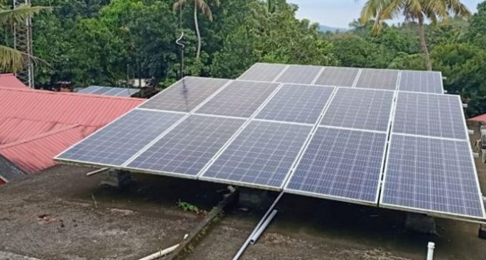സൗരോർജ്ജ പ്രഭയിൽ ഏറ്റുമാനൂർ ബ്ലോക്ക് പഞ്ചായത്ത്