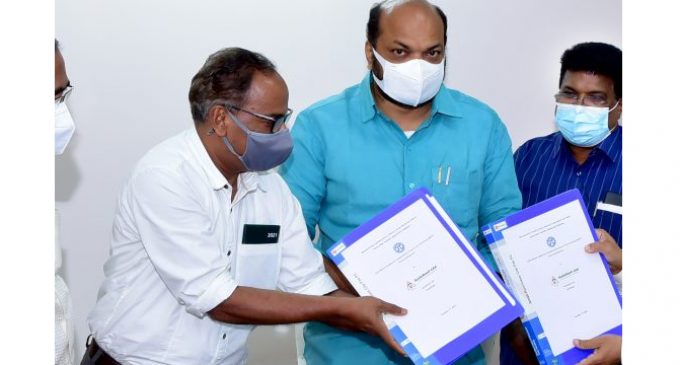 മണൽ അവശിഷ്ടത്തിൽ നിന്ന് ഇഷ്ടിക: ധാരണാപത്രം ഒപ്പുവച്ചു