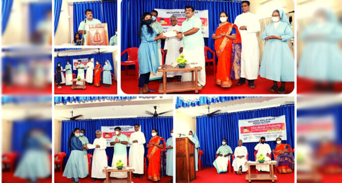 ഇന്ത്യാന മലയാളി അസോസിയേഷൻ മത്സ്യത്തൊഴിലാളികളുടെ മക്കൾക്കായി നൽകുന്ന സക്കോളർഷിപ്പിന്റെ ആദ്യഘട്ട വിതരണം ഉത്ഘാടനം ചെയ്തു.