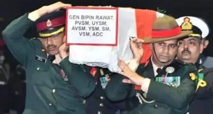 ബിപിൻ റാവത്തിന് അന്ത്യാഞ്ജലി; സംസ്കാരം ഇന്ന്