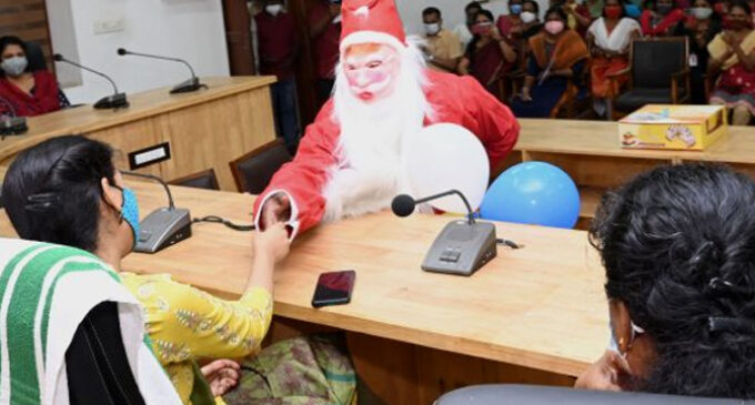 കൊല്ലം കലക്ട്രേറ്റില് ക്രിസ്മസ്-പുതുവത്സരാഘോഷം
