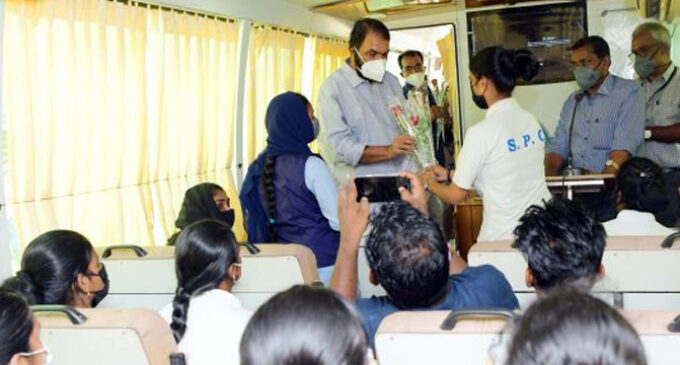 സുരക്ഷാരഥം മന്ത്രി ഉദ്ഘാടനം ചെയ്തു