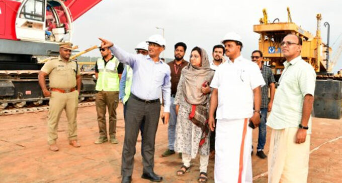 വിഴിഞ്ഞം തുറമുഖം ഗെയ്റ്റ് കോംപ്ലക്സ് അടുത്ത മാസം ഉദ്ഘാടനം ചെയ്യുമെന്ന് തുറമുഖ മന്ത്രി