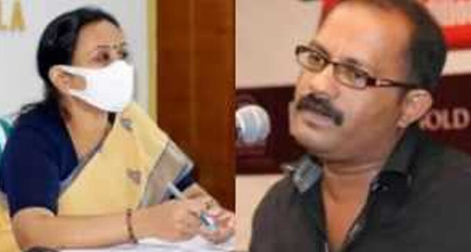 ആരോഗ്യമന്ത്രി വീണാ ജോര്ജിനെതിരേ സ്ത്രീവിരുദ്ധ അധിക്ഷേപം: മുസ്ലിം ലീഗ് നേതാവ് കെ.എം. ഷാജിക്കെതിരേ കേരള വനിതാ കമ്മിഷന് കേസ് രജിസ്റ്റര് ചെയ്തു.