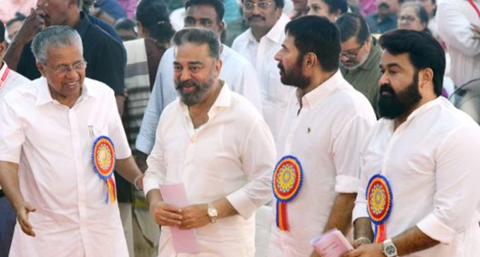 കേരളം രാജ്യത്തിനു മാതൃകയായ സംസ്ഥാനം: കമലഹാസൻ